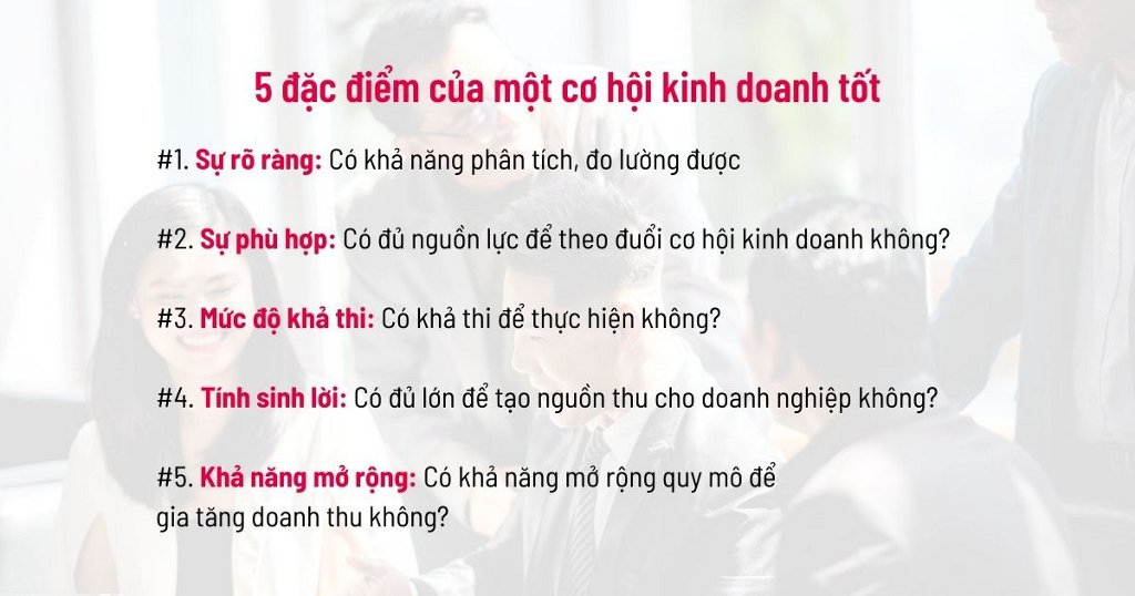 Cơ hội kinh doanh là gì - Tìm hiểu về các cơ hội kinh doanh hấp dẫn