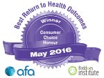 AFA best return to health outcome