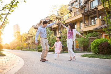 family of three