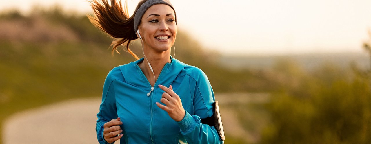 Woman running