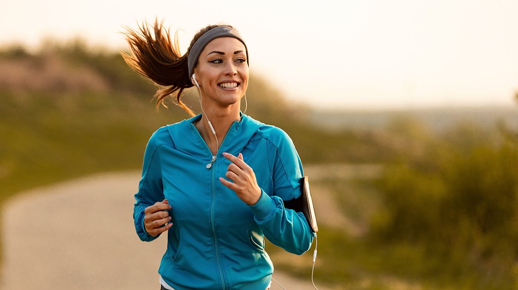 girl running