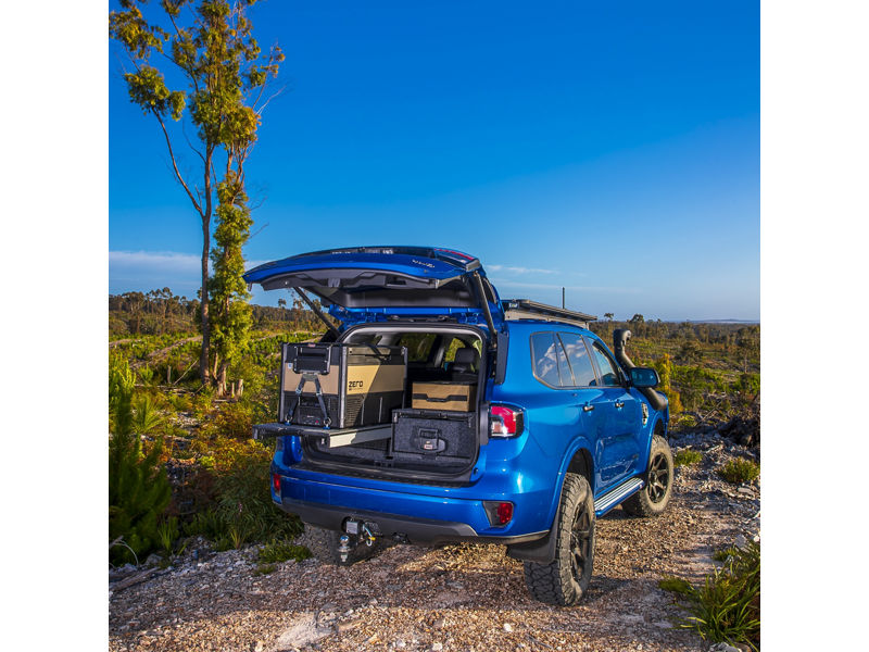 Toyota FJ Cruiser with ARB bull bar and OME suspension