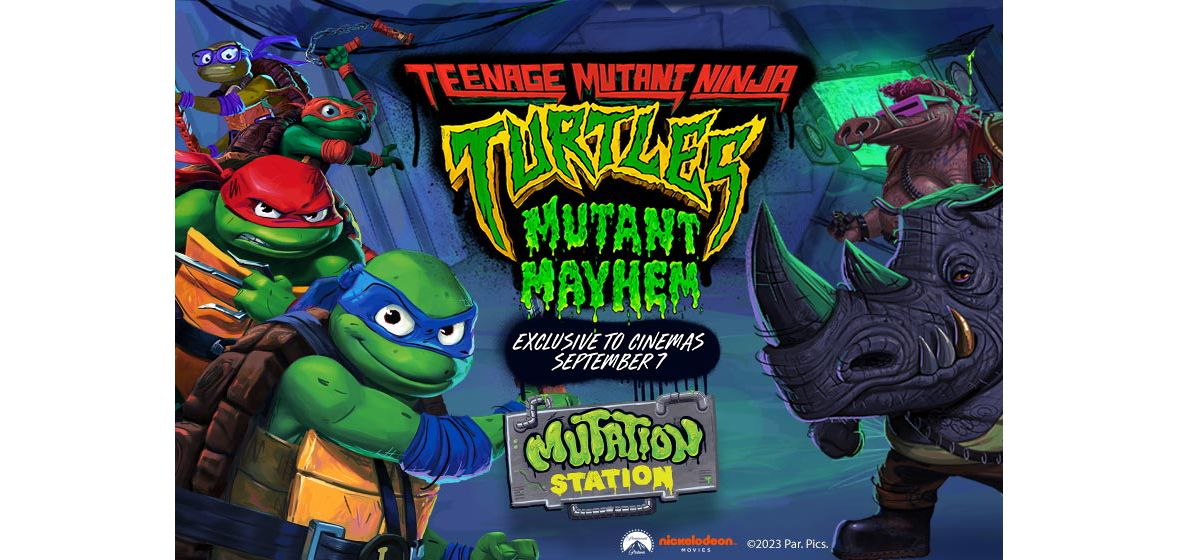 Teenage Mutant Ninja Turtles Mutant Mayhem Birthday Invitation