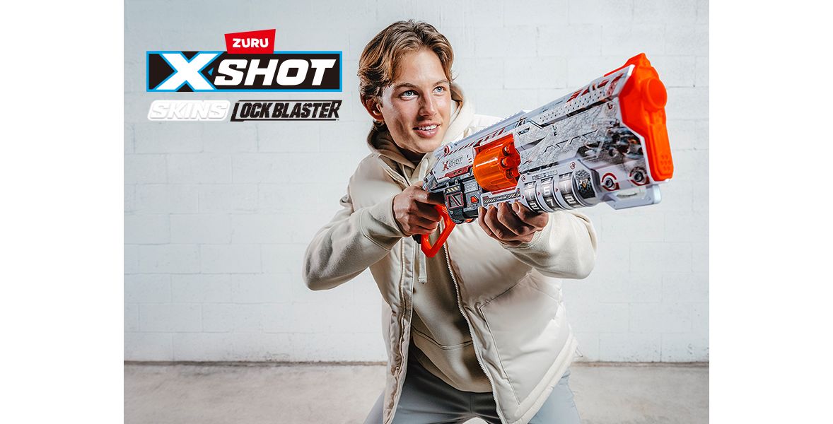 Zuru X-shot Skins Pro Series Longshot Foam Blaster With 40 Darts : Target