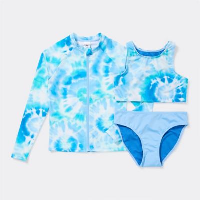 Wave Zone Kids Sea Creature Print Trunks - Blue