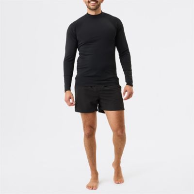 Wave Zone Men's Ho! Ho! Christmas Print Board Shorts - Navy