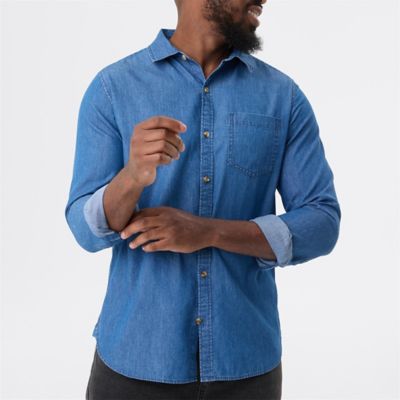 Allgood Men's Flannel Jacket - Charcoal - Size Large