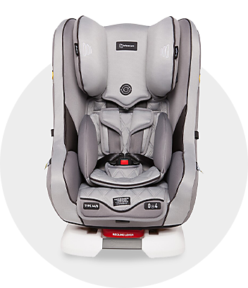 Baby Grey Booster Seat