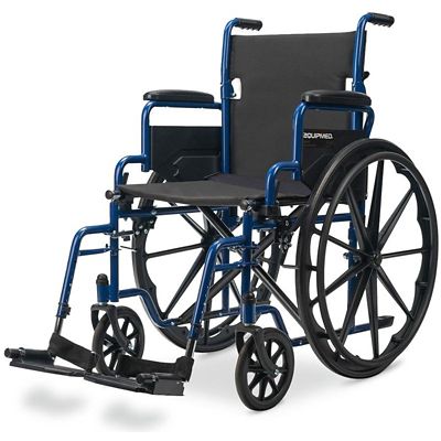 EQUIPMED Electric Mobility Scooter Portable Folding for Elderly Older Adult, SmartRider Black & Red