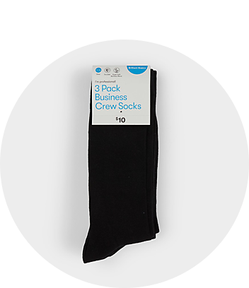 mens business and crew socks