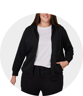 Avella Women's Microfleece Vest - Black - Size 16