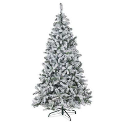 240cm Deluxe Pre-lit Woodland Pine Christmas Tree, 1250 Tips