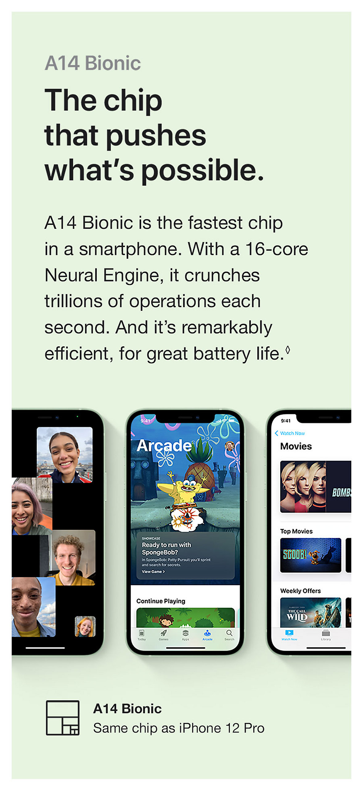 Apple iPhone 12 A14 Bionic