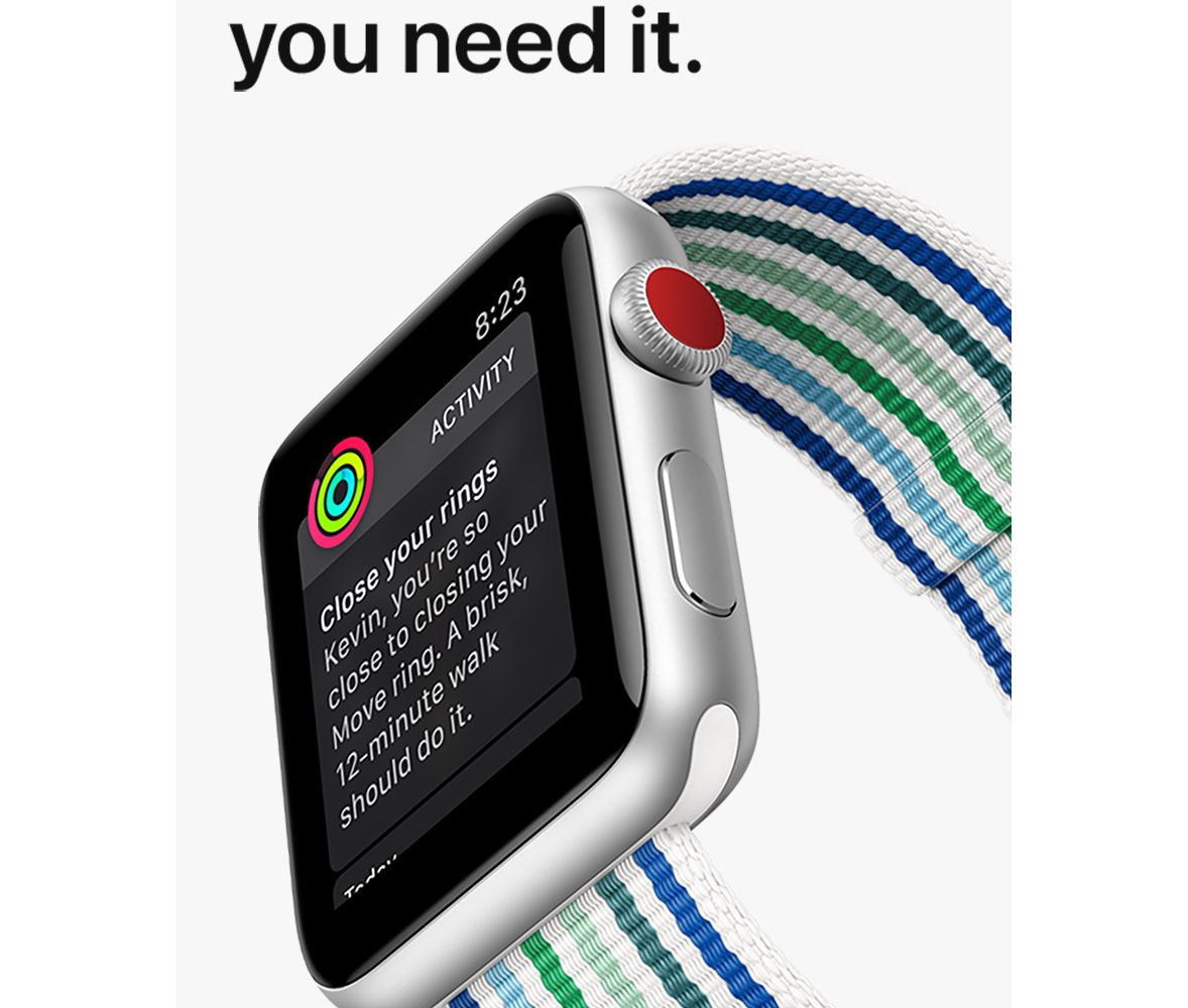 Big w apple store watch series 3