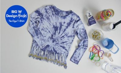 big w tie dye shirt