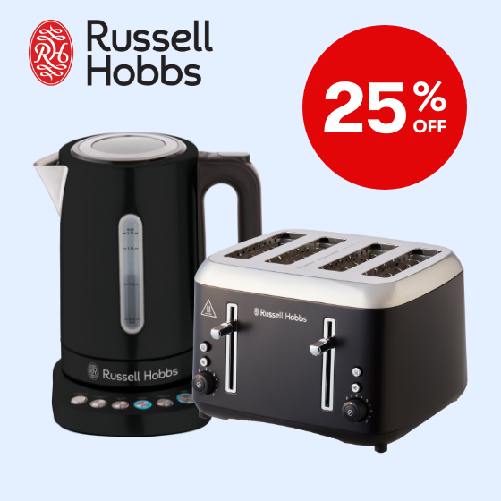  25% off selected Russell Hobbs