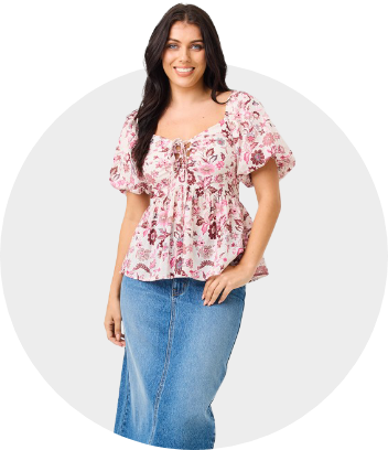 Women s Tops T shirts BIG W
