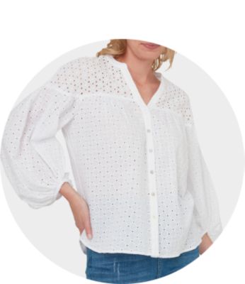 big w white polo shirt womens