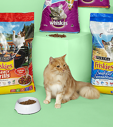 Save on Selected Cat Food