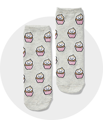 Womens Grey Socks CT