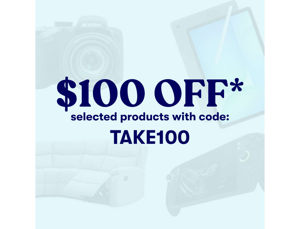 Proof of coupon - Big W - $100 off [[selected products]] for eligible items