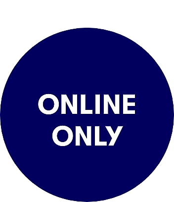 Shop online only range