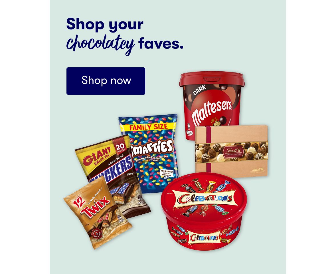 Snacks & Drinks BIG W