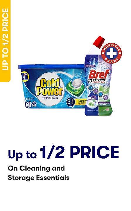 Save on selected Cleaning Products