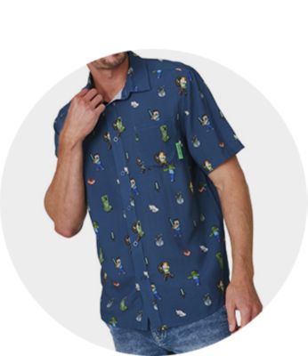 big w minecraft t shirt