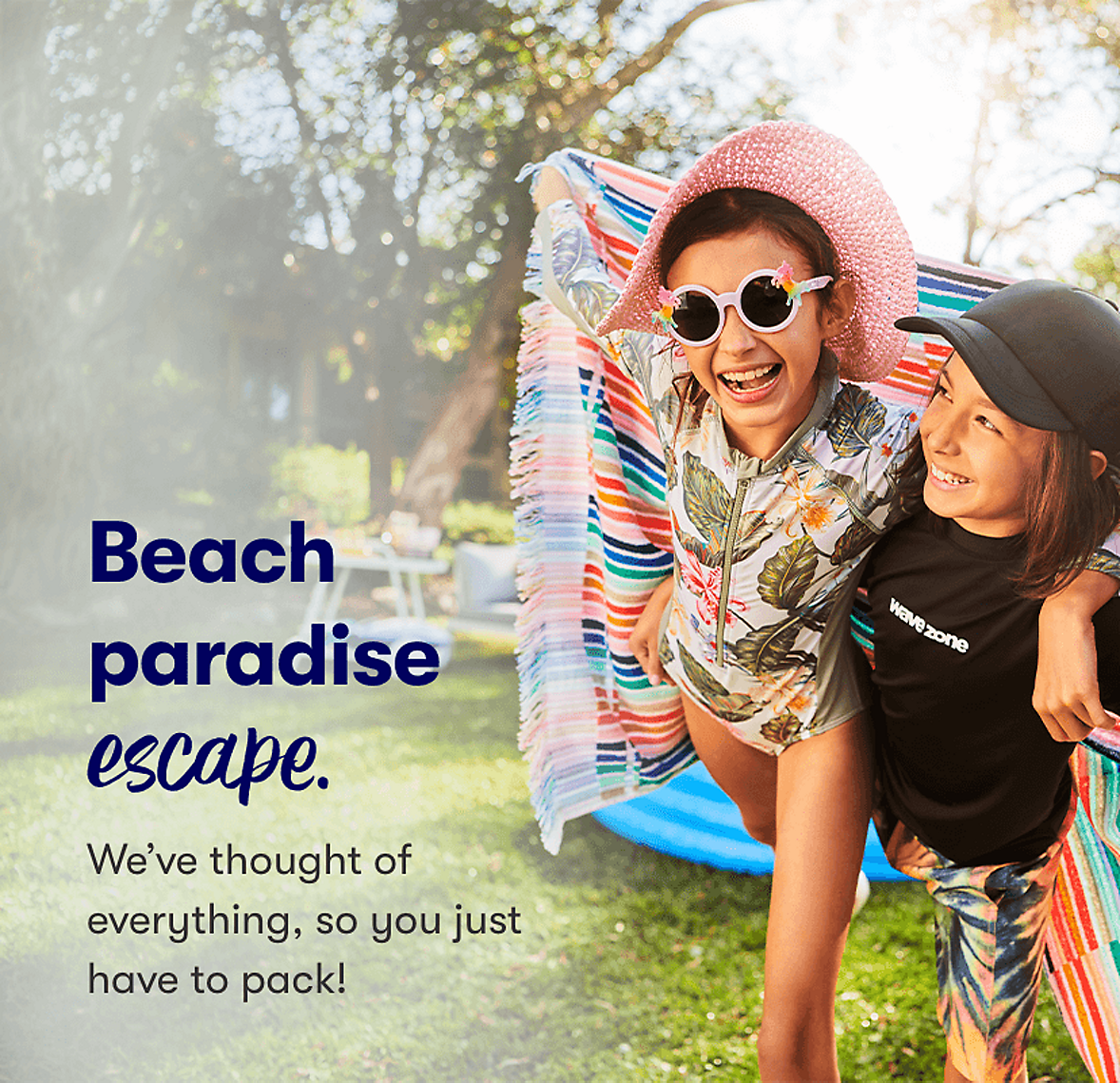 Everything for your Beach Paradise Escape
