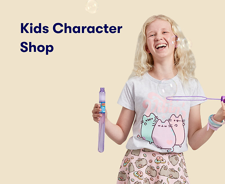 Kids Character Shop Collage Mob