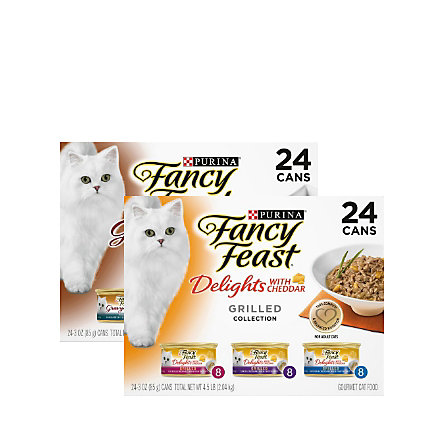Fancy Feast 24-Pack Wet Cat Food Varieties 85g $24pk save $2