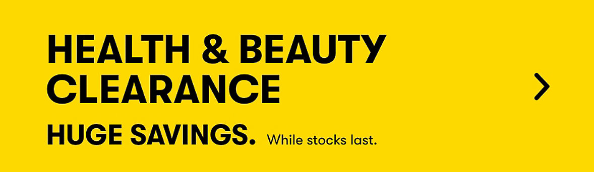 Health & Beauty Clearance Sale