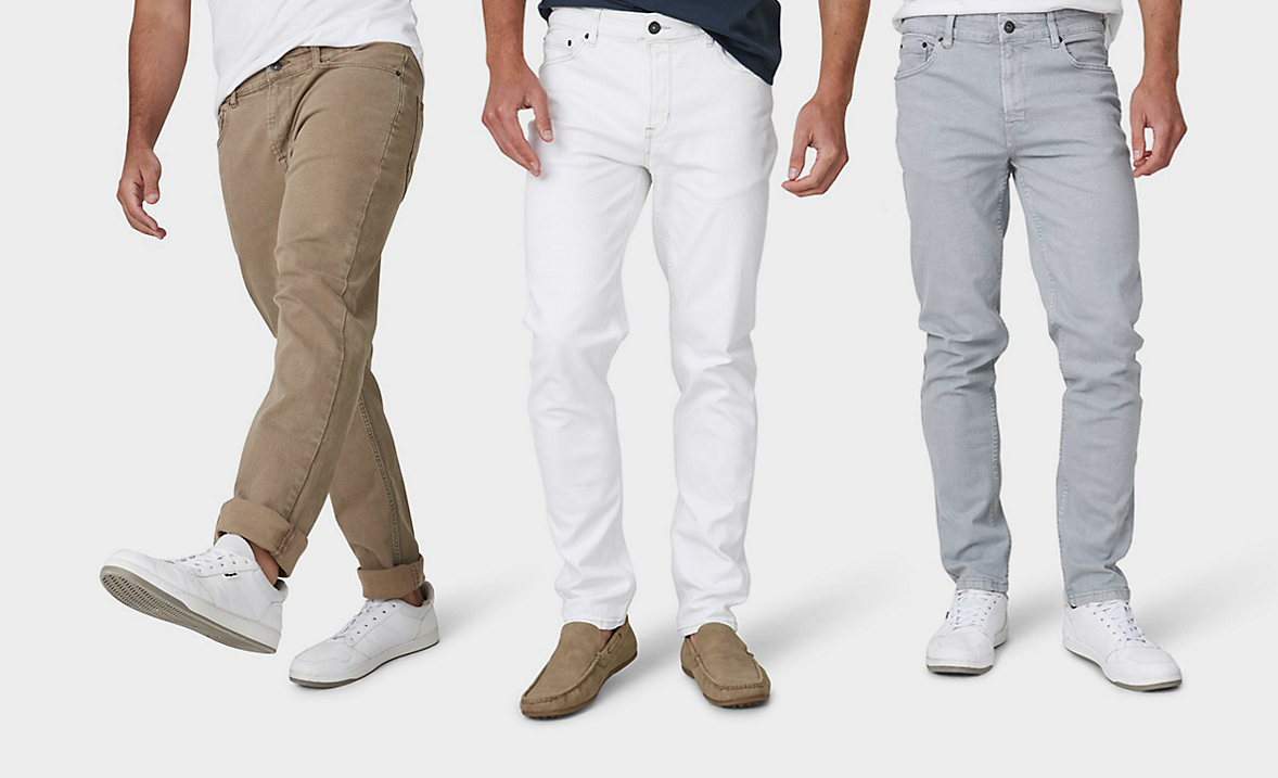 Mens Tapered Jeans Banner