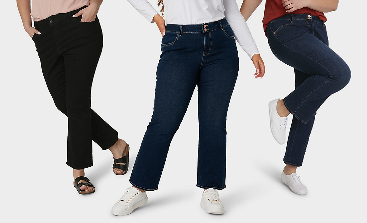 Womens bootleg jeans