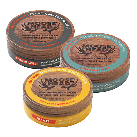 30% off Selected Moosehead Hair Products