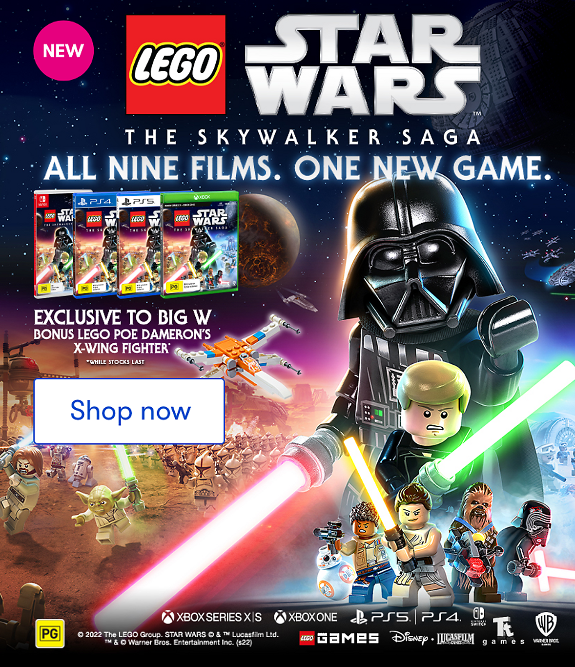 Shop Lego Star Wars The Skywalker Saga Exclusive to Big W