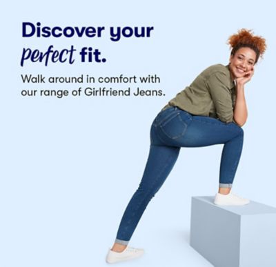 girlfriend fit jeans