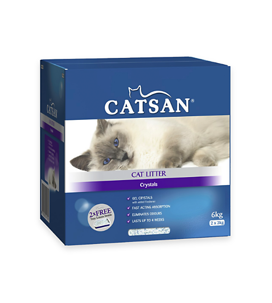 $25 Save $7 Catsan Cat Litter Crystals 6kg