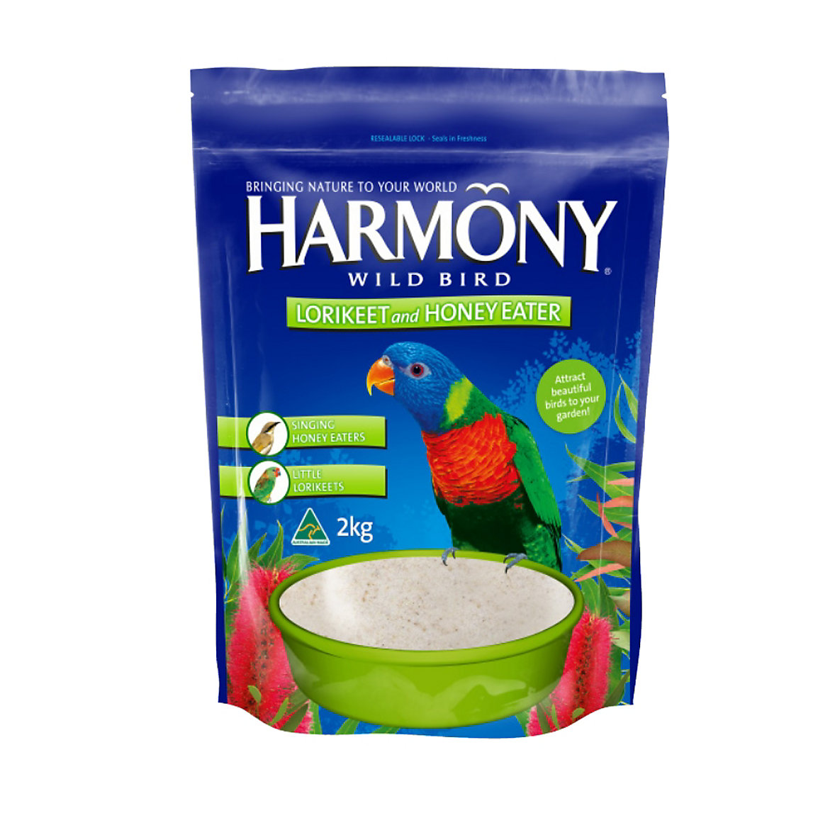 $17 Save $5 Harmony Lorikeet and Honey Eater Bird Feed 2kg