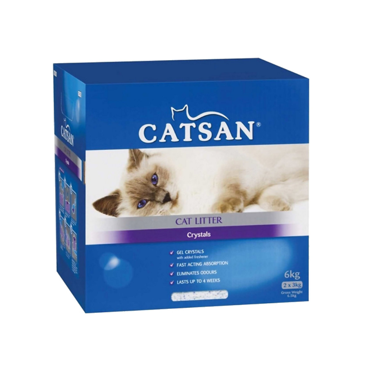$25 Save $7 Catsan Cat Litter Crystals 6kg
