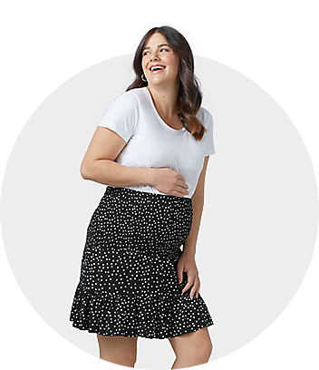 Womens Maternity Skirt