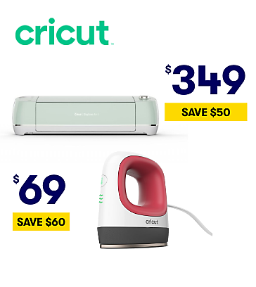 Save on selected Cricut machines