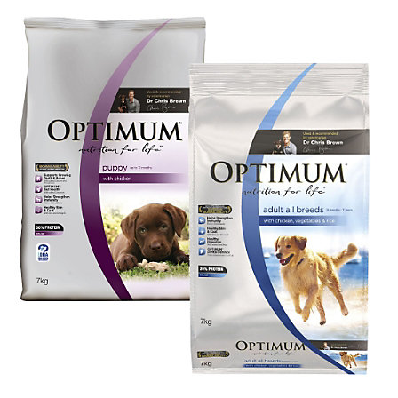 Optimum Dry Dog Food Varieties 7kg
