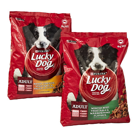 Purina Lucky Dog Dry Dog Food Varieties 8kg