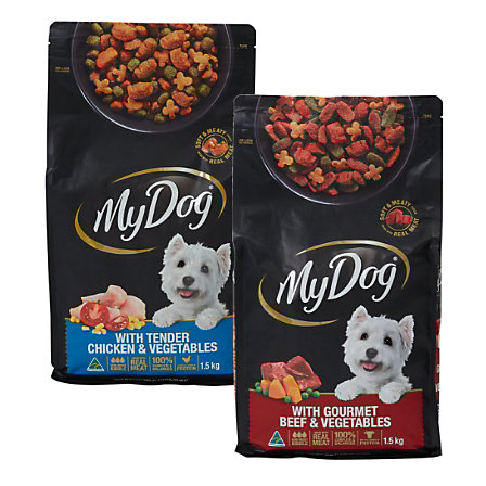 My Dog Dry Dog Food Varieties 1.5kg