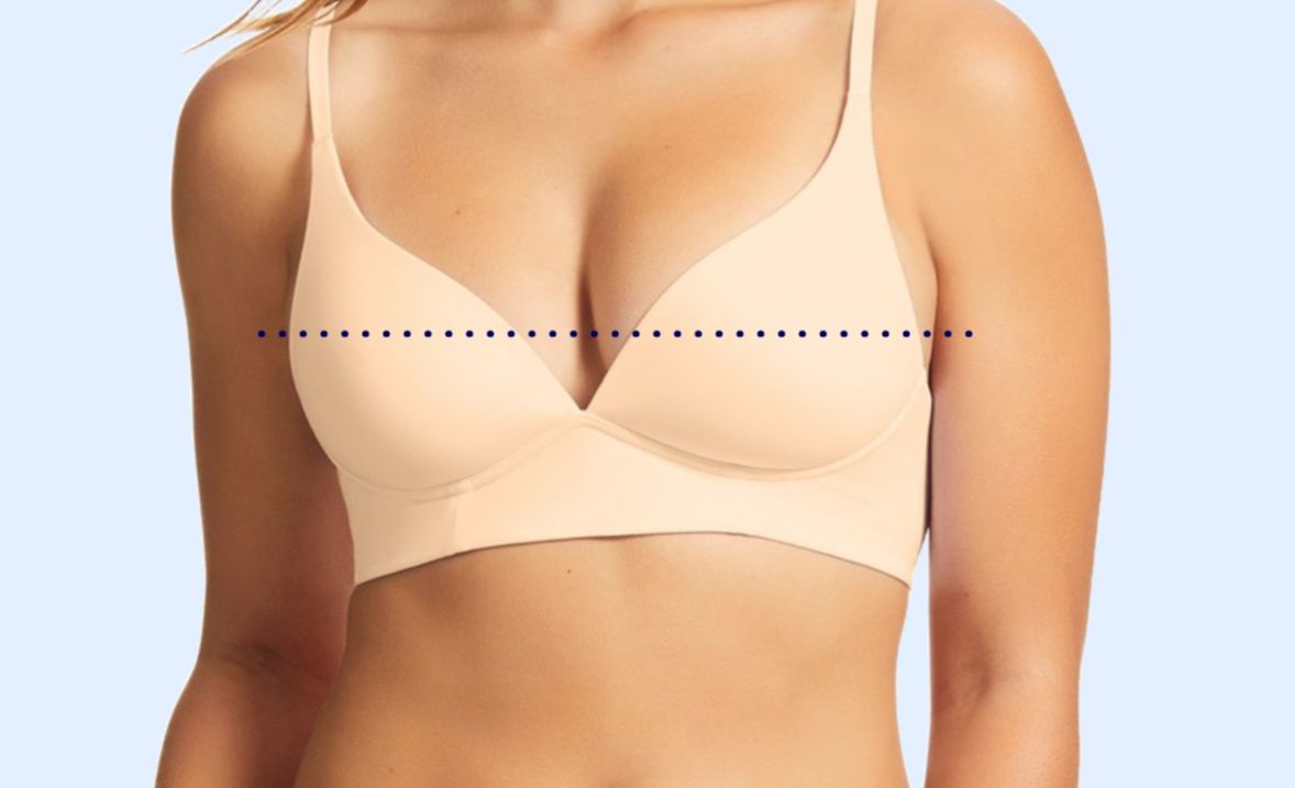 14b bra store size in inches