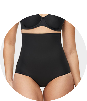 Bendon Medium Control Smoothing High Waisted Brief - Black - Curvy