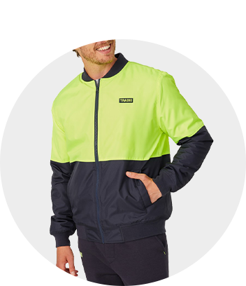 Hi vis rain jacket big w top