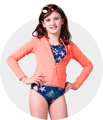 Girls swimwear best sale big w